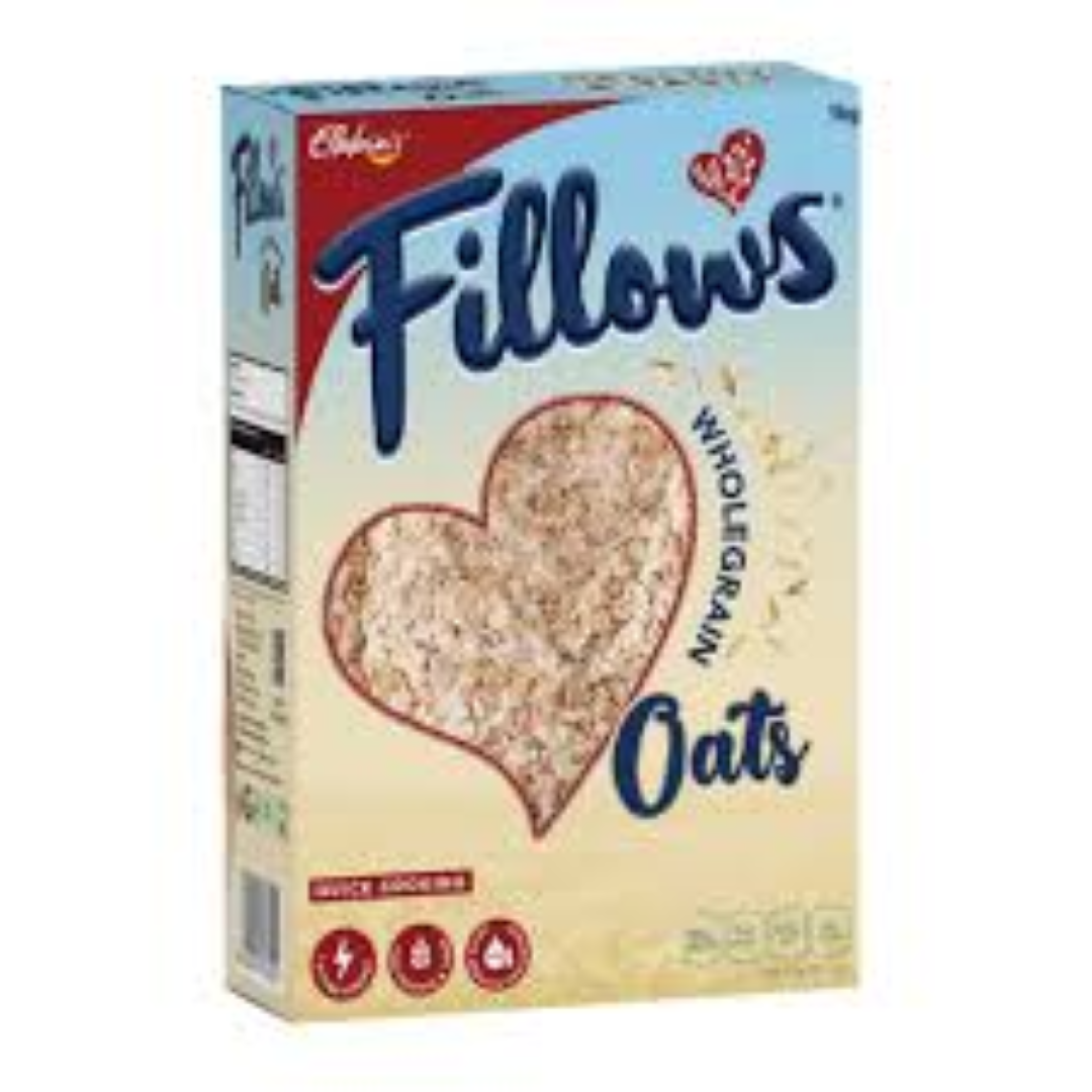 FILLOWS WHOLE GRAIN OATS 500G